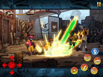 ภาพหน้าจอของ Streets of Rage 4