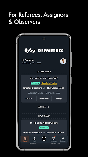 RefMetrix Screen 3