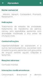 Screenshot 2 Guia de Terapêutica Medicament android