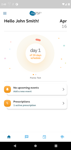 Android application myTSF screenshort