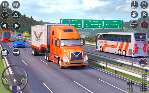 Euro Truck Driving Simulator 3D - Free Game 0.4 screenshots 1