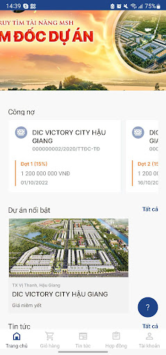 Android application MSH Group screenshort