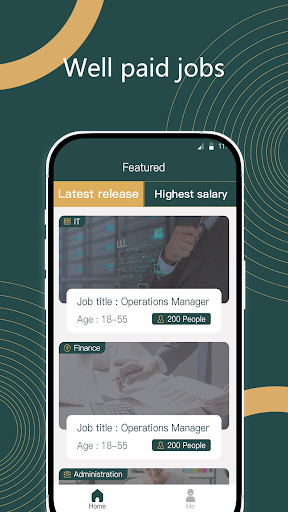 Easy Jobs Screen 2