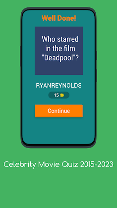 CELEBRITY: MOVIE QUIZ - Screenshot 2