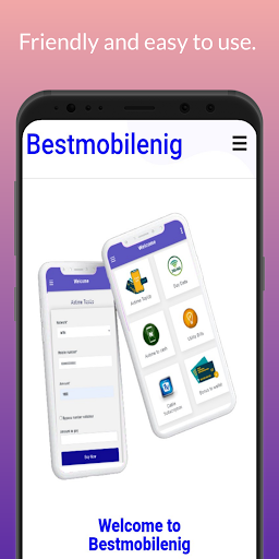 Android application Bestmobile NIG screenshort