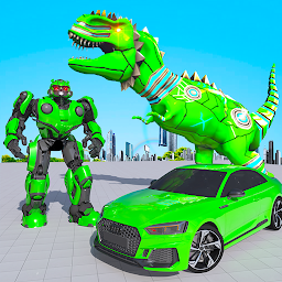 Icon image Grand Flying Robot Car Game 3D