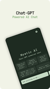 Mystic AI - Powered by ChatGPT