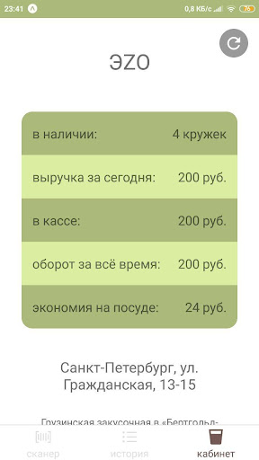 CUPS Кофейни Screen 3