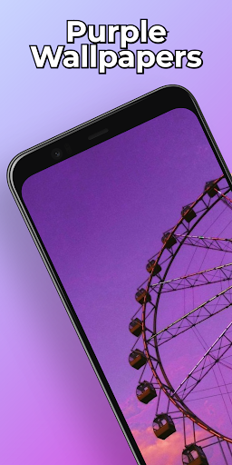 Purple Aesthetic Wallpapers HD Screenshot 1 - AppWisp.com