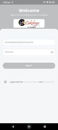 LAKSHYA ONLINE TEST Screen 2