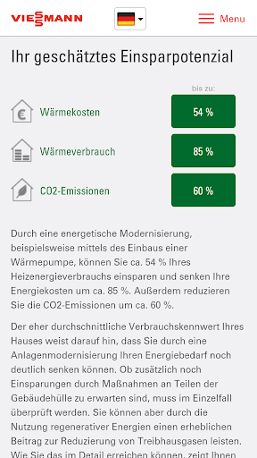 Gebäude-Energie-Spar-Check Screen 3