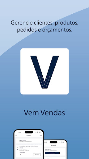 Android application Vem Vendas - Gestão de pedidos screenshort