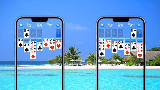 Screenshot of Solitaire