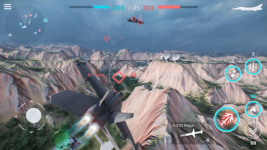Sky Combat: Kampfflugzeuge PvP Screenshot