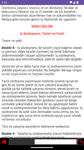 İş Kanunu - Dijital Mevzuat Screen 2