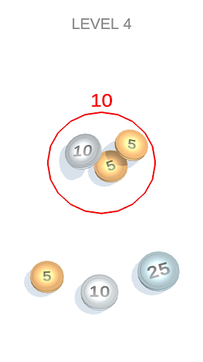 Coin Puzzle: Sort, Sum & Stack Screen 3