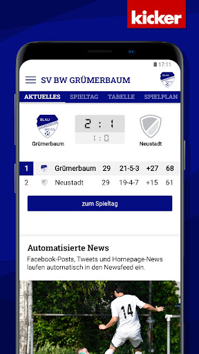 SV Blau-Weiss Grümerbaum Screen 3