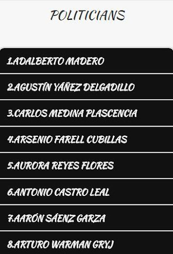 Great Mexican Peoples Biograph