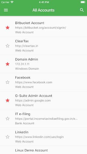 Securden Password Vault Screen 3