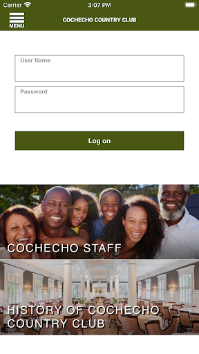 Android application Cochecho Country Club screenshort