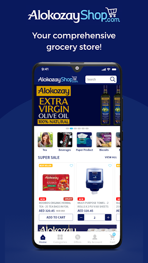 Android application AlokozayShop screenshort