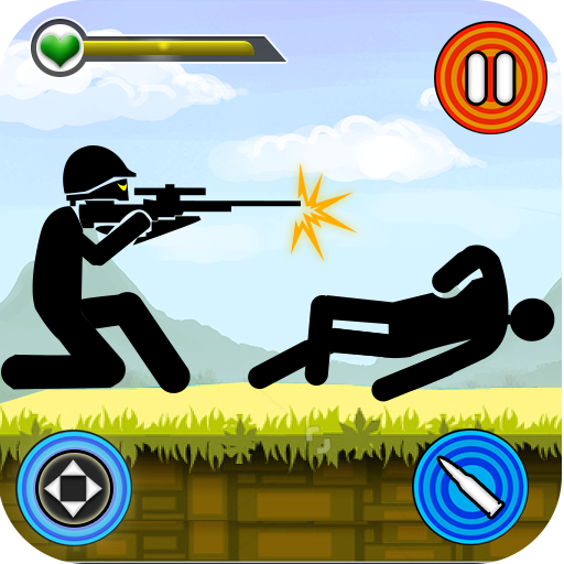 Stick Man: Shooting Game logo