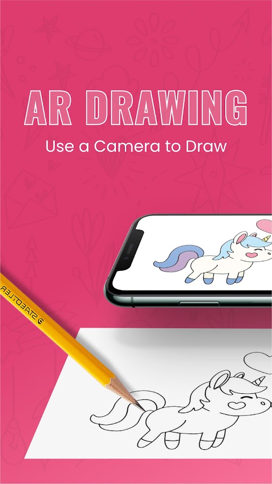 #1. AR Drawing: Sketch & Trace (Android) De: Aspire Inc.