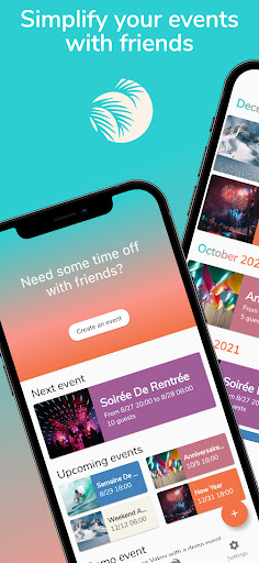 Android application Vakey - Simplify your events screenshort