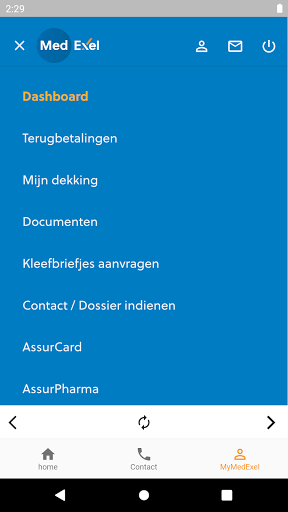 MyMedExel Screen 3