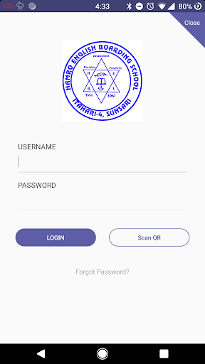 Android application Hamro English Boarding School screenshort