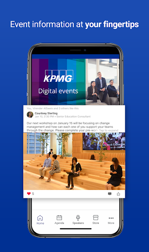 KPMG Digital Events Screen 3