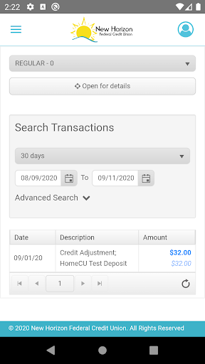 App screenshot
