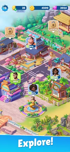 Tasty Travels: Merge Game - Screenshot 3