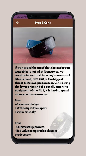 Gear fit 2 pro Guide Screen 3