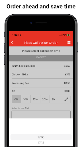 Ikram Indian Takeaway Screen 3