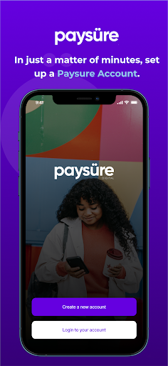 Android application Paysure Business screenshort