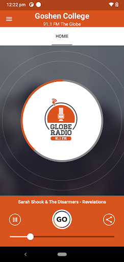 Android application Globe Radio screenshort