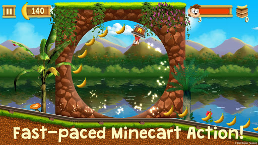 Android application Migo Kong - Donkey Monkey Run screenshort