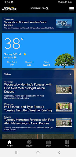 Android application Dakota News Now Weather screenshort