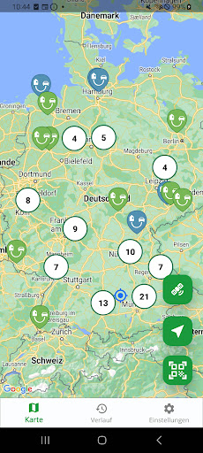Android application ChargeAtFriends screenshort