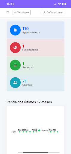 Android application Aggendei - Sua Agenda Virtual screenshort