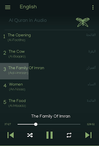 The Quran in Audio screenshot 5