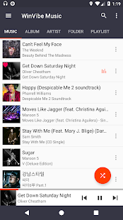 WinVibe Music Player (MP3 Audio Player) Screenshot