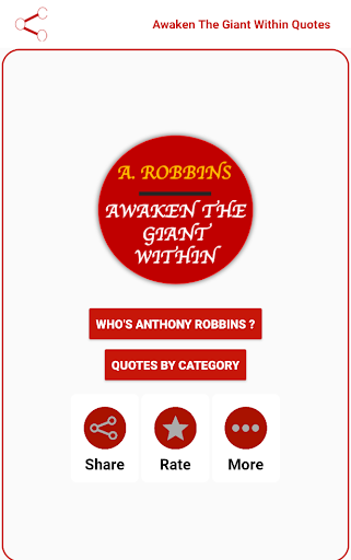 Awaken Giant Within Quotes Screen 2