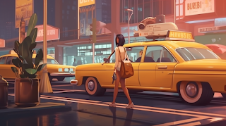 Taxi Driver - Crazy Taxi Games - Screenshot 1