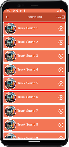 Truck Sounds Screen 3