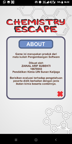 Chemistry Escape - Screenshot 3