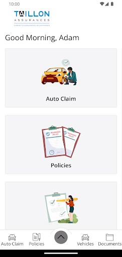 Taillon Assurances Online Screen 2