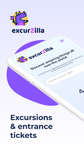Android application Excurzilla – Excursions screenshort