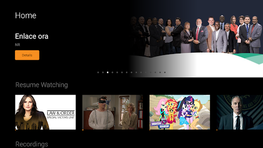 Screenshot of InfinityLink TV